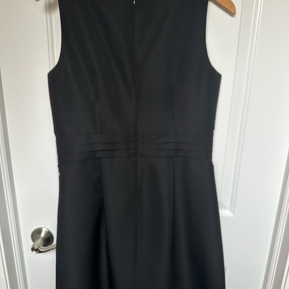 Taylor Black Sleeveless Fit and Flare Dress. Comfortable, Flattering cut LBD! - Picture 13 of 13